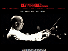 Tablet Screenshot of kevinrhodesconductor.com